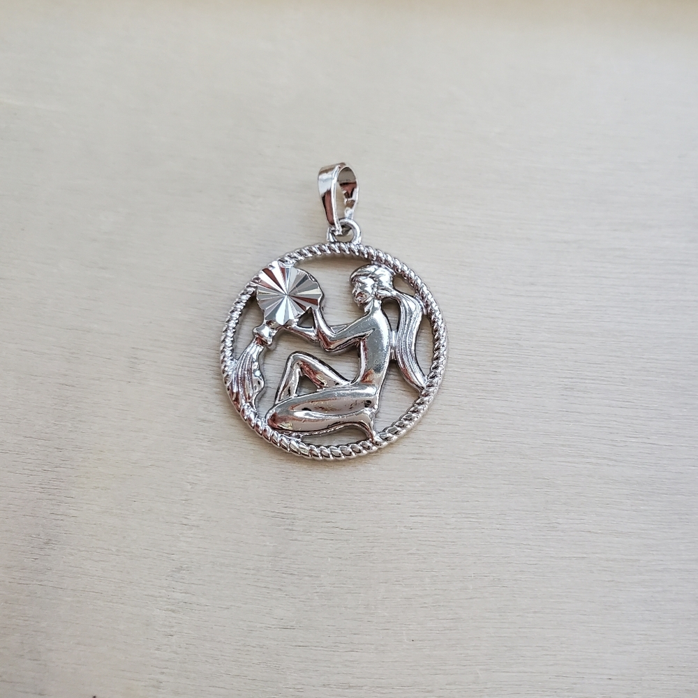 Aquarius Charm Pendant